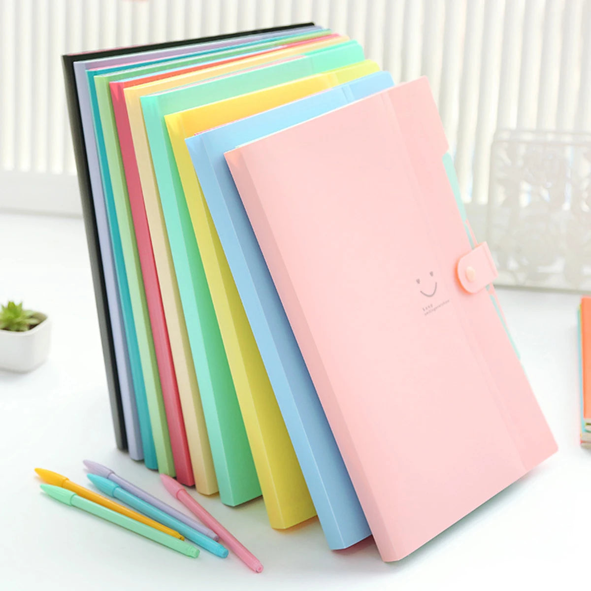 Colourful A4 Multi-Layer Folder