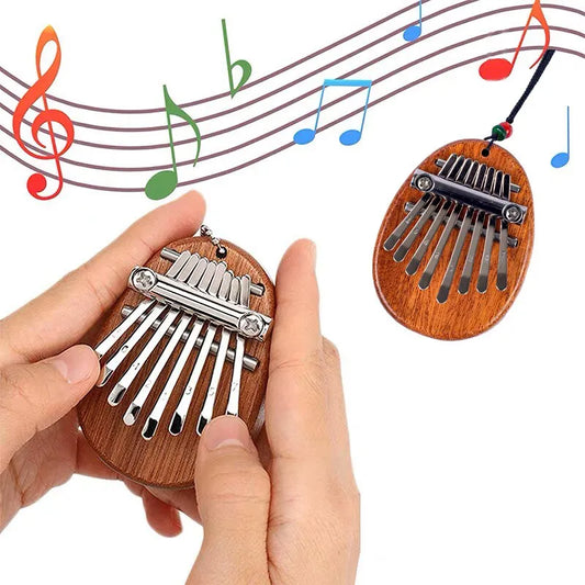 Wooden Thumb Piano Musical Toys