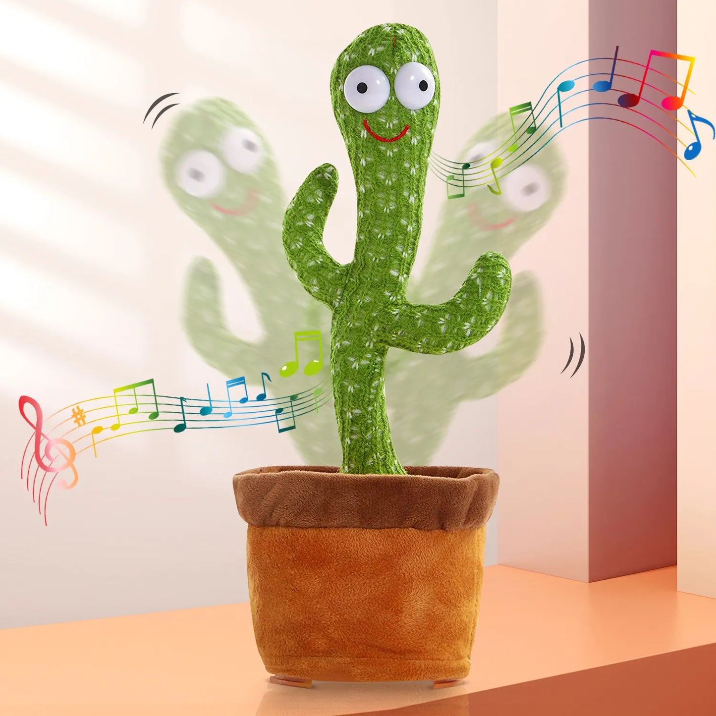 USB Dancing Cactus Toy (Singing & Recording)