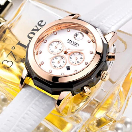 Women's Elegant Rose Gold Watch